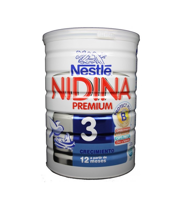 Nestlé Nidina 3 Leche Infantil, Caja de 3 Latas, 2400g : :  Alimentación y bebidas